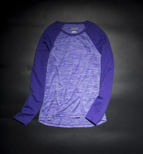 T-shirt sport pour femme à manche longue en polyester - Ref 2021933