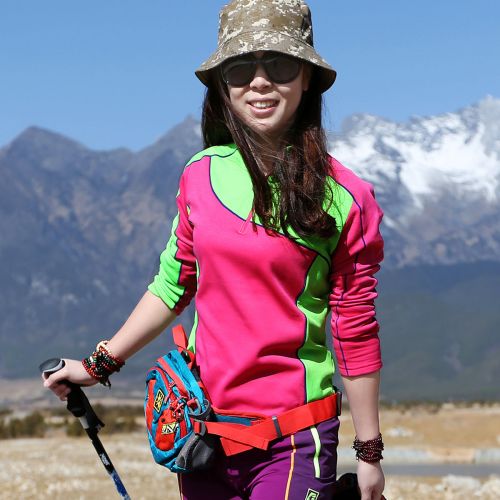 T-shirt sport pour femme à manche longue - Ref 2021940