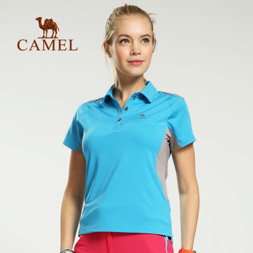 T-shirt sport pour femme CAMEL à manche courte - Ref 2021952