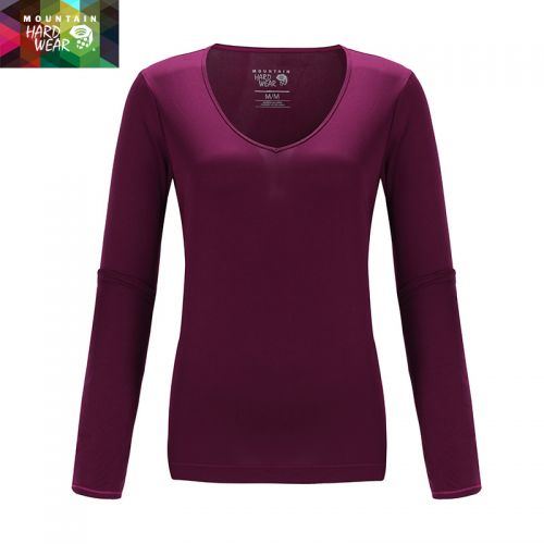T-shirt sport pour femme MOUNTAIN HARDWEAR à manche courte - Ref 2022041