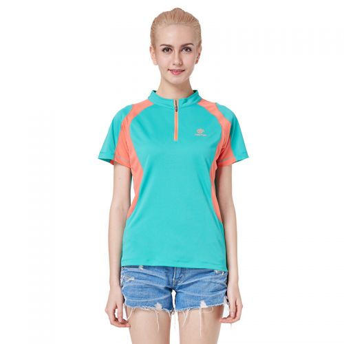 T-shirt sport pour femme TECTOP à manche courte en polyester - Ref 2022043