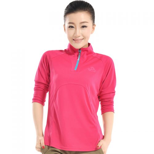 T-shirt sport pour femme PELLIOT à manche longue en polyester - Ref 2022051