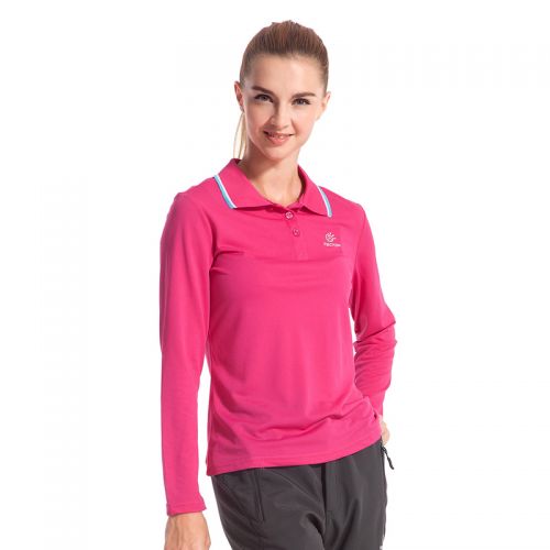 T-shirt sport pour femme TECTOP à manche longue en polyester - Ref 2022165