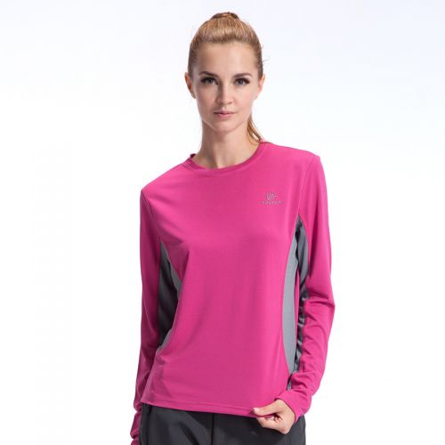 T-shirt sport pour femme TECTOP à manche longue en polyester - Ref 2022173