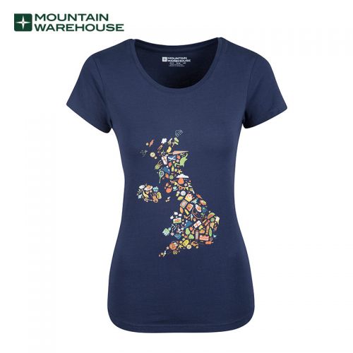 T-shirt sport pour femme MOUNTAIN WAREHOUSE - Ref 2022199
