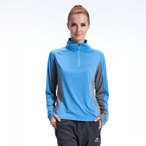 T-shirt sport pour femme TECTOP à manche longue en polyester - Ref 2022212