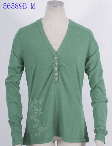 T-shirt sport pour femme à manche longue en polyester - Ref 2022269
