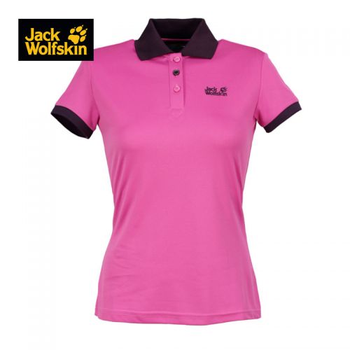 T-shirt sport pour femme JACK WOLFSKIN à manche courte - Ref 2022277