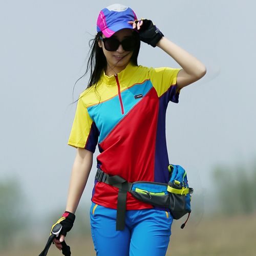 T-shirt sport pour femme à manche courte - Ref 2022282