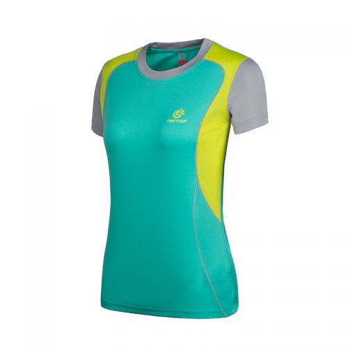 T-shirt sport pour femme TECTOP à manche courte en polyester - Ref 2022406
