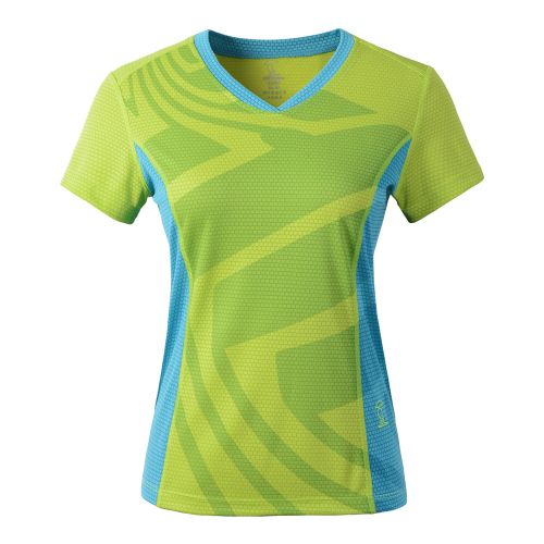 T-shirt sport pour femme YOGELTACKLE à manche courte en polyester - Ref 2022410