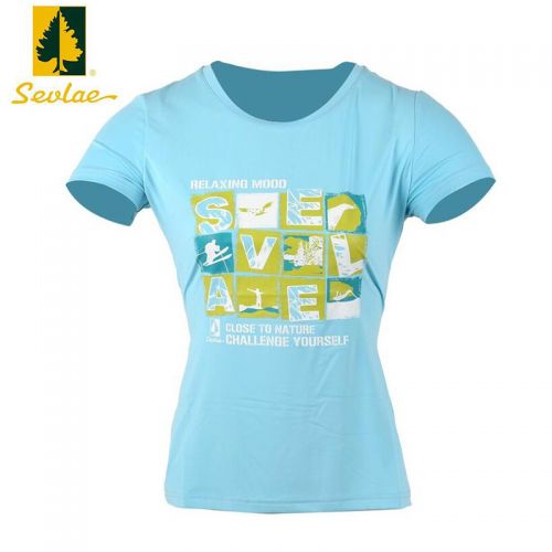 T-shirt sport pour femme à manche courte - Ref 2022418