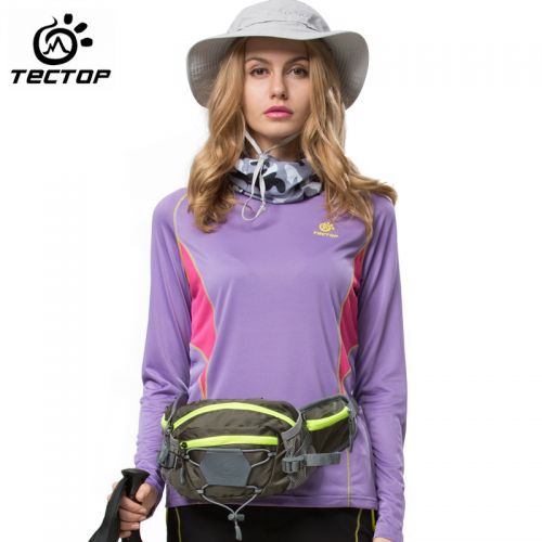 T-shirt sport pour femme TECTOP à manche longue en polyester - Ref 2022420