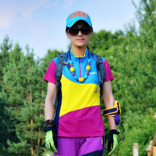 T-shirt sport pour femme à manche courte - Ref 2022447