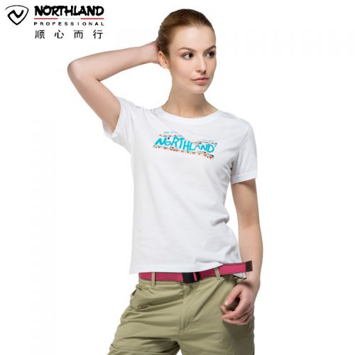 T-shirt sport pour femme NORTHLAND à manche courte - Ref 2022451