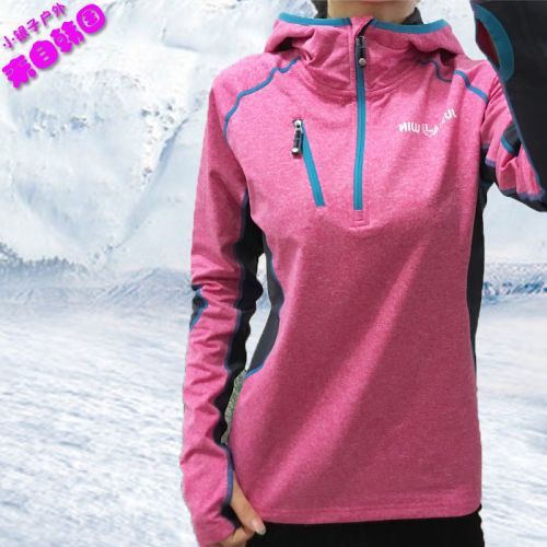 T-shirt sport pour femme JUSTWIN à manche longue en nylon - Ref 2022483