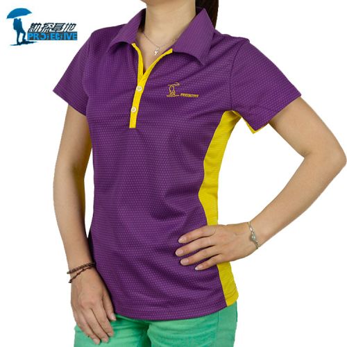T-shirt sport pour femme à manche courte en nylon - Ref 2022510