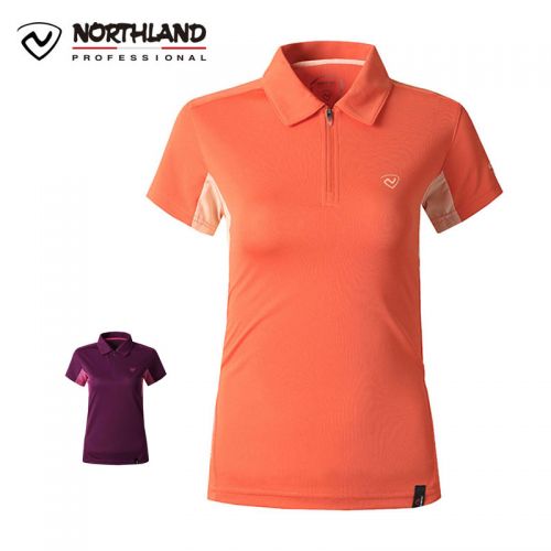 T-shirt sport pour femme NORTHLAND en polyester - Ref 2022547