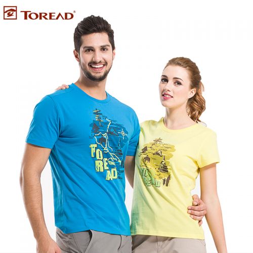 T-shirt sport pour femme TOREAD à manche courte en coton - Ref 2022559