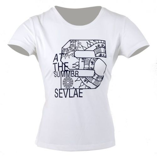 T-shirt sport pour femme à manche courte en coton - Ref 2022583