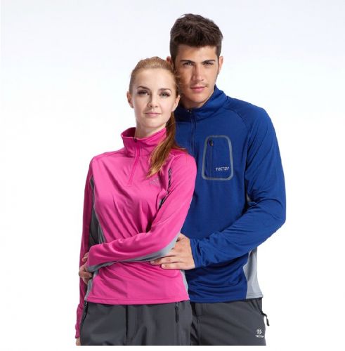 T-shirt sport pour femme TECTOP à manche longue en polyester - Ref 2022590