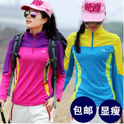 T-shirt sport pour femme à manche longue - Ref 2022709