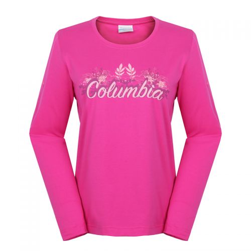 T-shirt sport pour femme COLUMBIA à manche longue en CVC - Ref 2022718