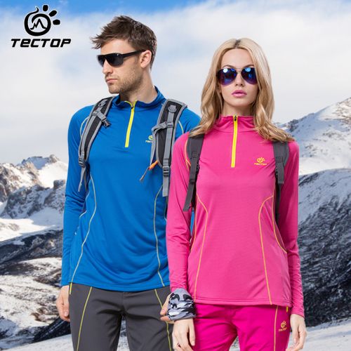 T-shirt sport pour femme TECTOP à manche longue en polyester - Ref 2022745