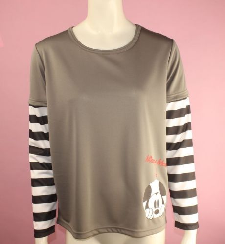T-shirt sport pour femme JINDUO à manche longue en polyester - Ref 2022901