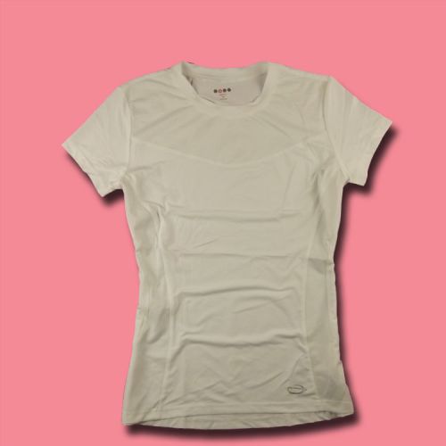 T-shirt sport pour femme à manche courte en polyester - Ref 2022954