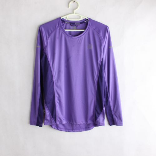 T-shirt sport pour femme à manche longue en polyester - Ref 2023017