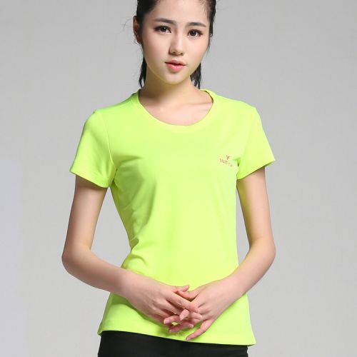 T-shirt sport pour femme SUIT YUM à manche courte en polyester - Ref 2023112