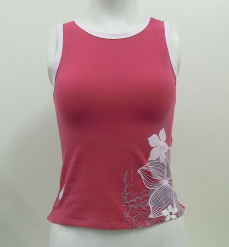 T-shirt sport pour femme à sans manches en polyester - Ref 2023124