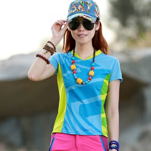 T-shirt sport pour femme à manche courte - Ref 2023167