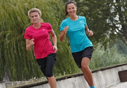 T-shirt sport pour femme à manche courte - Ref 2023209