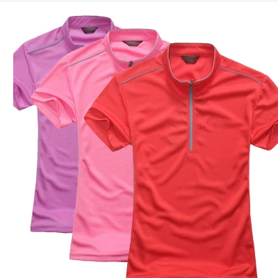 T-shirt sport pour femme à manche courte en CVC - Ref 2023254