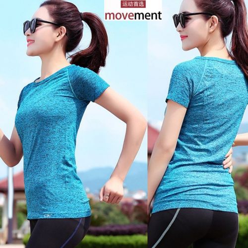 T-shirt sport pour femme SOBO à manche courte en nylon - Ref 2023298