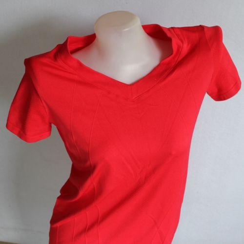 T-shirt sport pour femme à manche courte en polyester - Ref 2023451