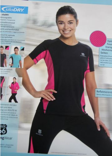 T-shirt sport pour femme à manche courte - Ref 2023454