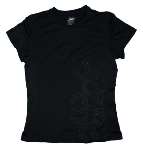 T-shirt sport pour femme à manche courte en polyester - Ref 2023459