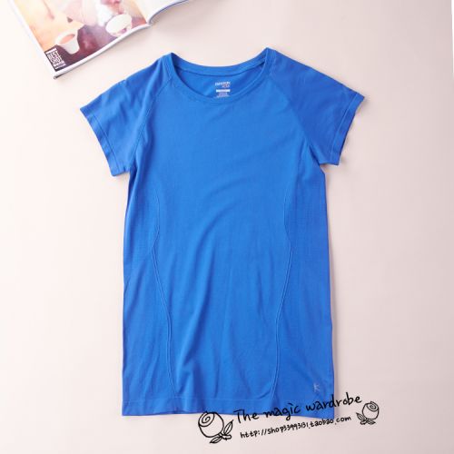 T-shirt sport pour femme à manche courte en nylon - Ref 2023536