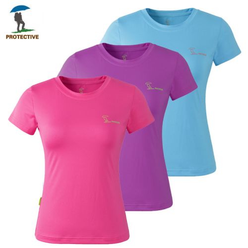 T-shirt sport pour femme PROTECTIVE à manche courte - Ref 2023550