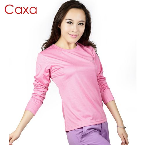 T-shirt sport pour femme CAXA à manche longue en polyester - Ref 2023600