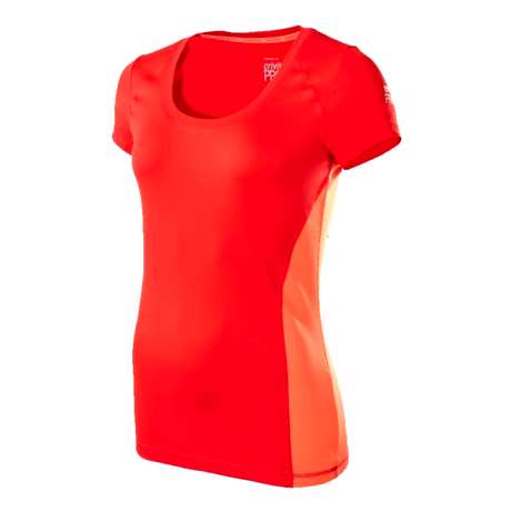 T-shirt sport pour femme CRIVIT à manche courte en polyester - Ref 2023625