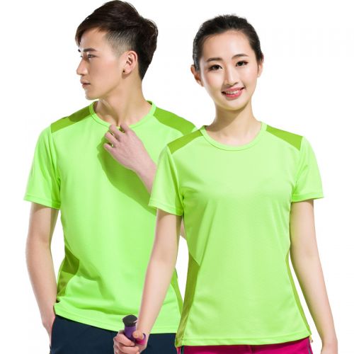 T-shirt sport pour femme à manche courte en polyester - Ref 2023749