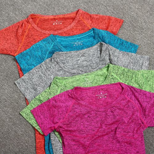 T-shirt sport pour femme SOBO à manche courte en nylon - Ref 2023798