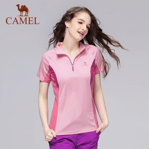 T-shirt sport pour femme CAMEL à manche courte - Ref 2023845
