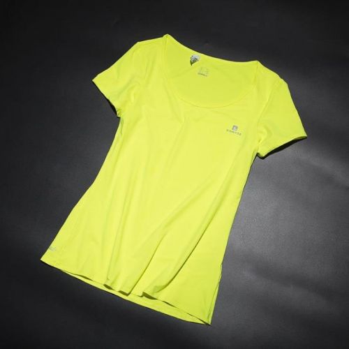 T-shirt sport pour femme à manche courte en polyester - Ref 2023898