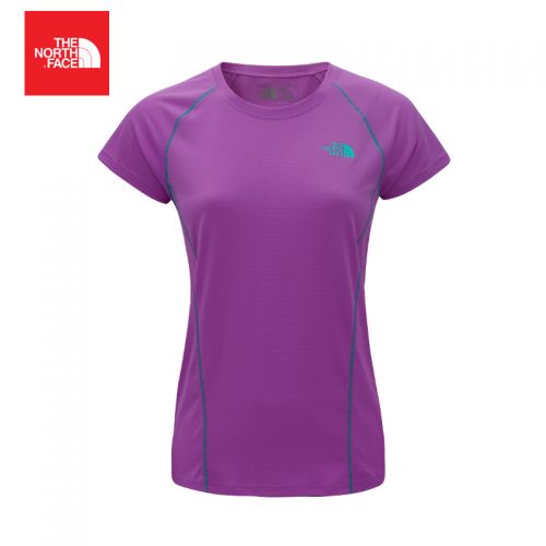 T-shirt sport pour femme THE NORTH FACE à manche courte - Ref 2026534