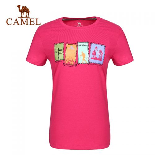 T-shirt sport pour femme CAMEL à manche courte - Ref 2026650